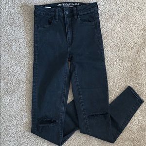 Black skinny jeans